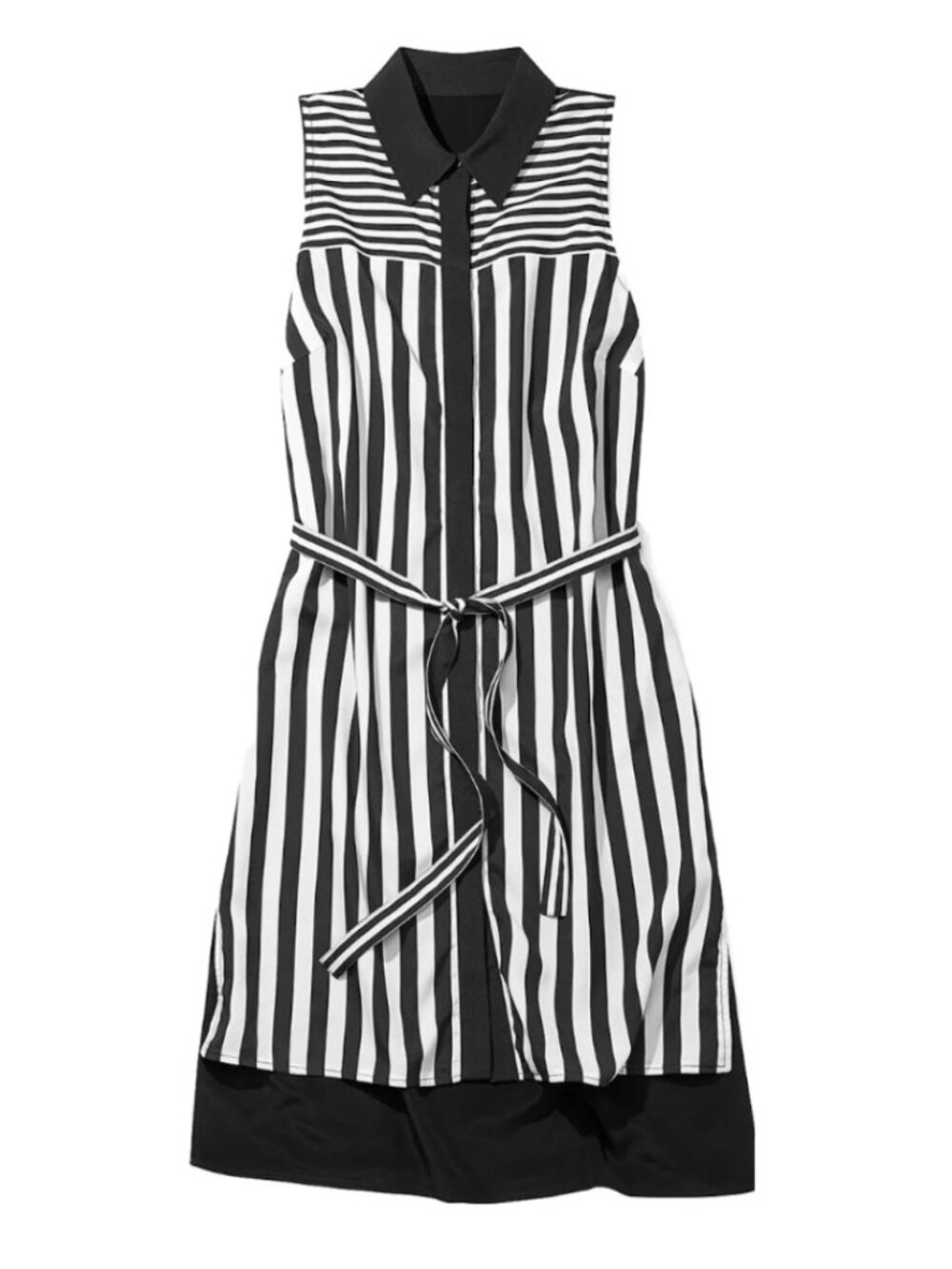 Rebecca Minkoff Hi-Lo Striped Dress – Sz S (NWT, $248 Retail) - Picture 2 of 11